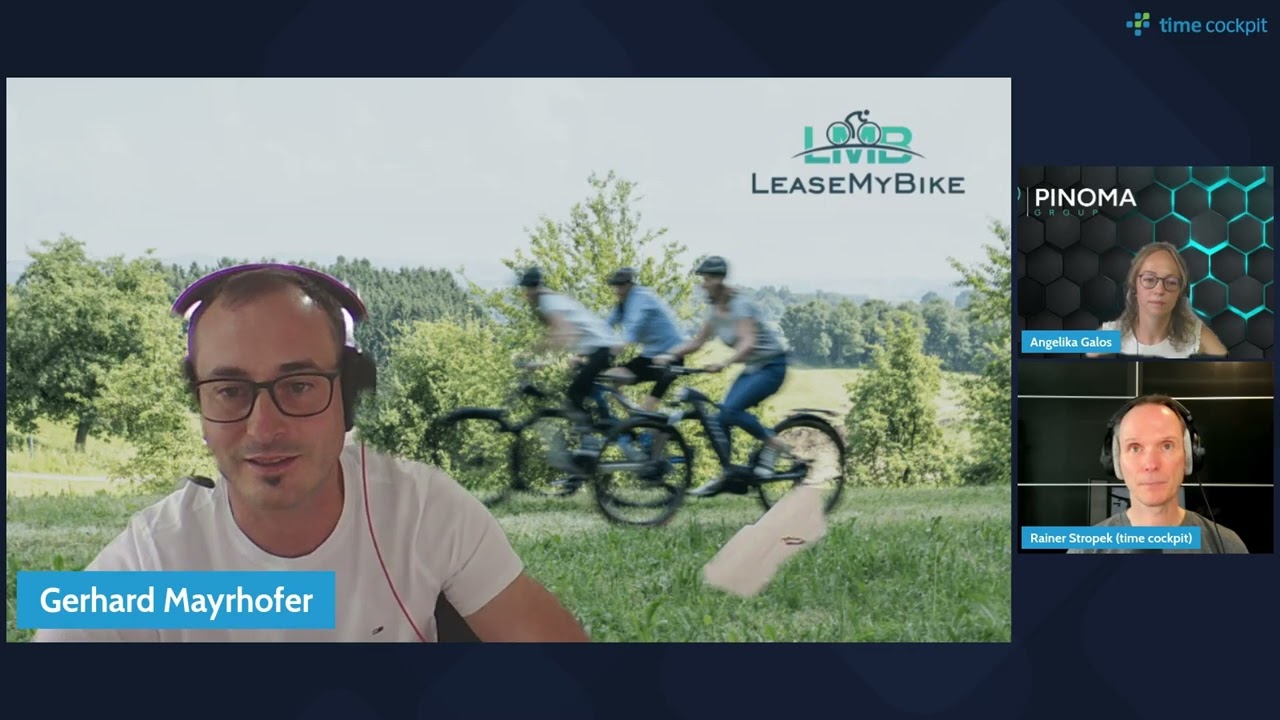 Video: Internal cost allocation with time cockpit at LeaseMyBike and the Pinoma holding (German)