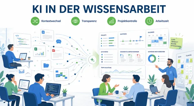 KI in der Wissensarbeit: Warum gute Zeiterfassung wichtiger wird