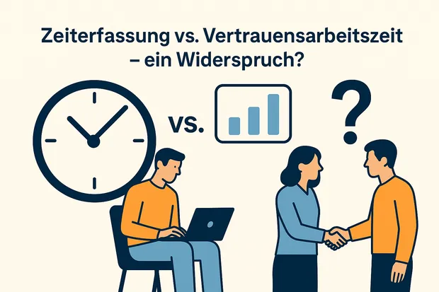 Vertrauensarbeitszeit und Zeiterfassung