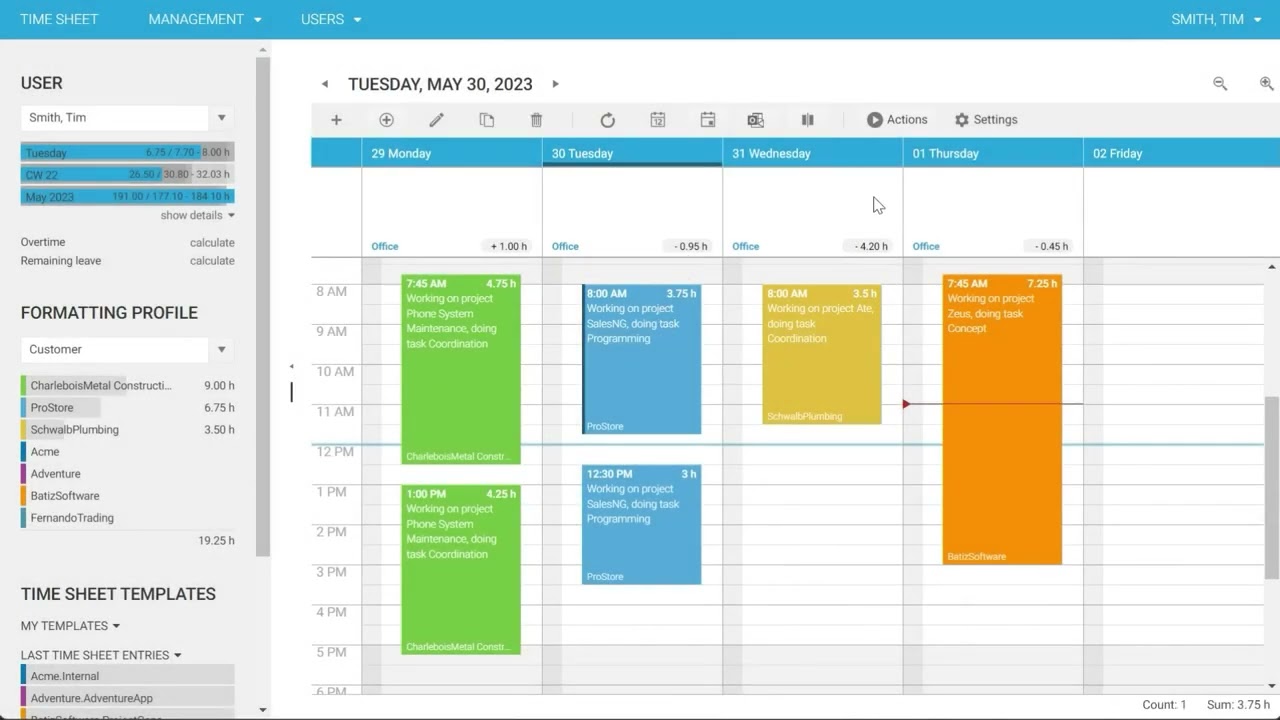 Video: Tailored Time Tracking for Your Company